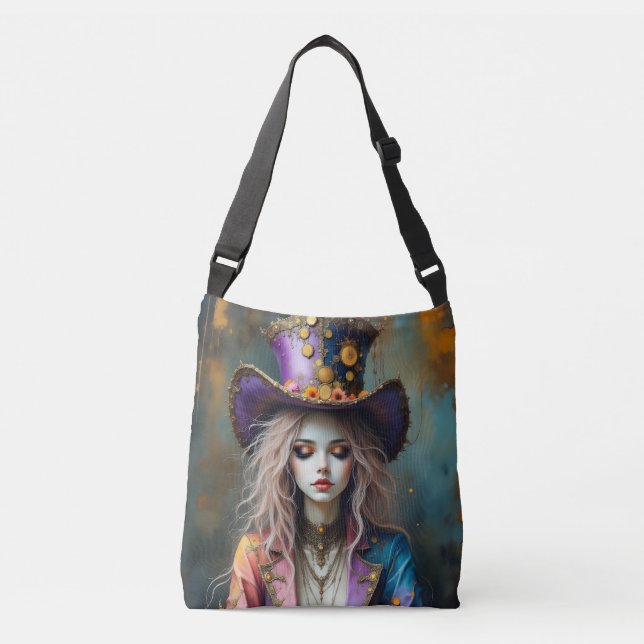 Bolsa Ajustável O Chapeleiro Louco (Frente)