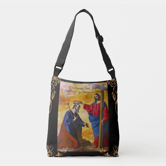 Bolsa Ajustável O coroamento do Santo Joseph (Frente)
