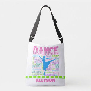 Bolsa Ajustável O dançarino Pastel personalizado exprime a