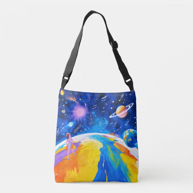 Bolsa Ajustável O espaço (Verso)