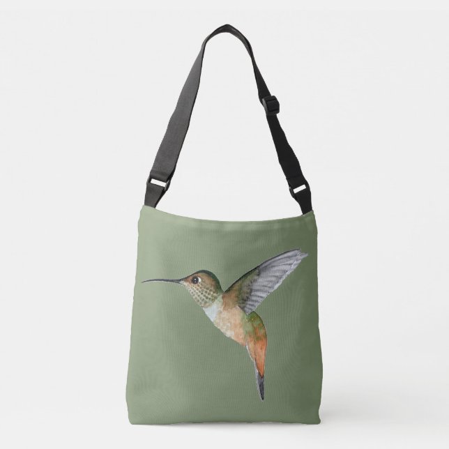 Bolsa Ajustável O Hummingbird Crossbody Bag de Allen (Frente)
