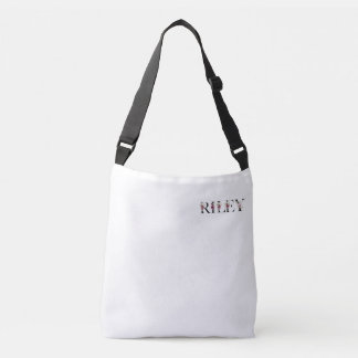 Bolsa Ajustável O nome da Riley. Chamo-me Riley.