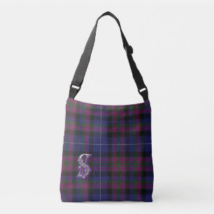 Bolsa Ajustável O orgulho da xadrez de Scotland cruza sobre o saco