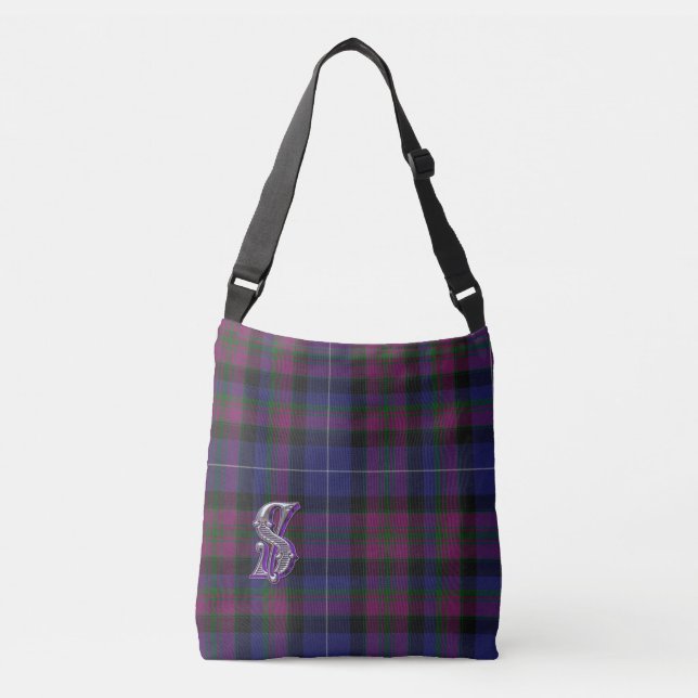 Bolsa Ajustável O orgulho da xadrez de Scotland cruza sobre o saco (Frente)