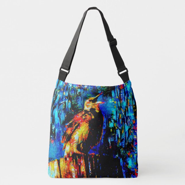 Bolsa Ajustável O pássaro Solitário 2 (Frente)