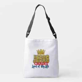 Bolsa Ajustável O Rei Jesus é o Senhor da minha vida cristã