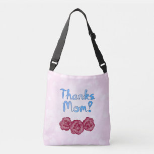 Bolsa Ajustável Obrigado Mamãe com Flor de Cravo pelo Dia das Mães