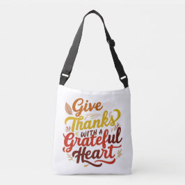 Bolsa Ajustável Obrigados e Gratefulness