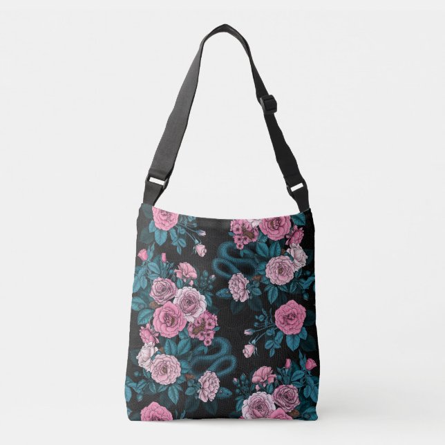 Bolsa Ajustável Oculto nas rosas 2 (Frente)