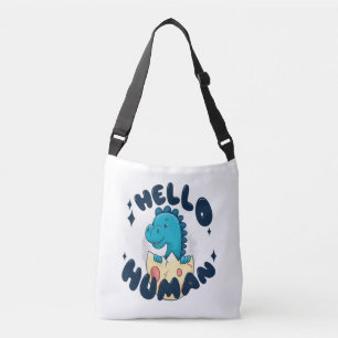 Bolsa Ajustável Olá, Dinossauro Humano engraçado