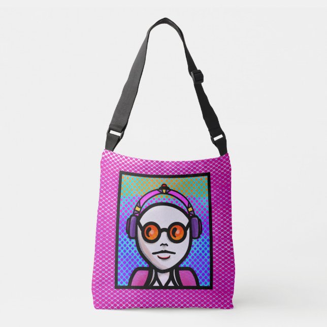 Bolsa Ajustável Olhe e Veja em Tons (Frente)