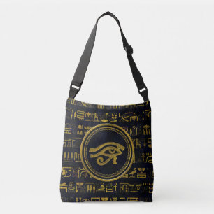 Bolsa Ajustável Olho egípcio Dourado de Horus - Wadjet