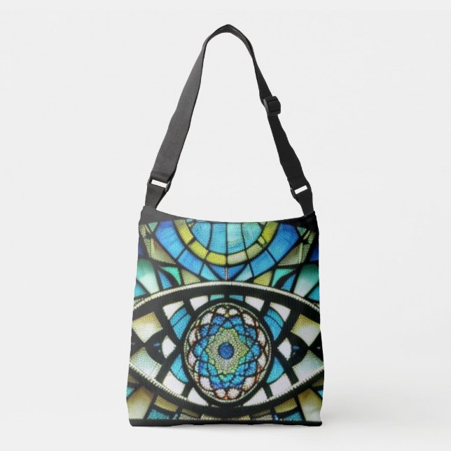 Bolsa Ajustável Olho Espectral: (Frente)