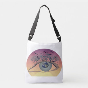 Bolsa Ajustável Olhos no Mundo - Natureza e Arte da Terra