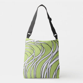Bolsa Ajustável Onda submarina verde lima
