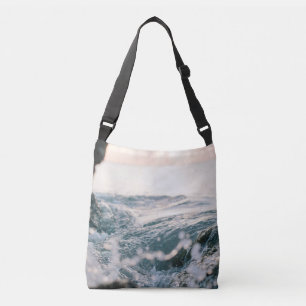 Bolsa Ajustável Ondas do Mar Incríveis   Melhor presente para ama