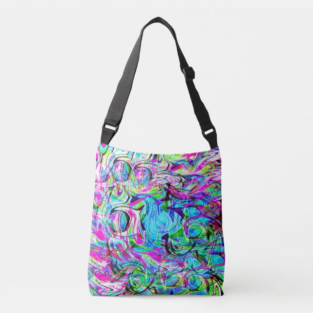 Bolsa Ajustável Ondas selvagens....... (Frente)