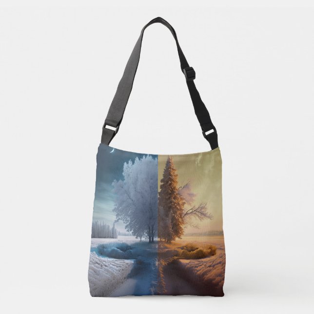 Bolsa Ajustável One day in winter (Frente)