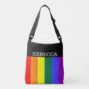 Bolsa Ajustável Orgulho gay Rainbow Único Personalizado