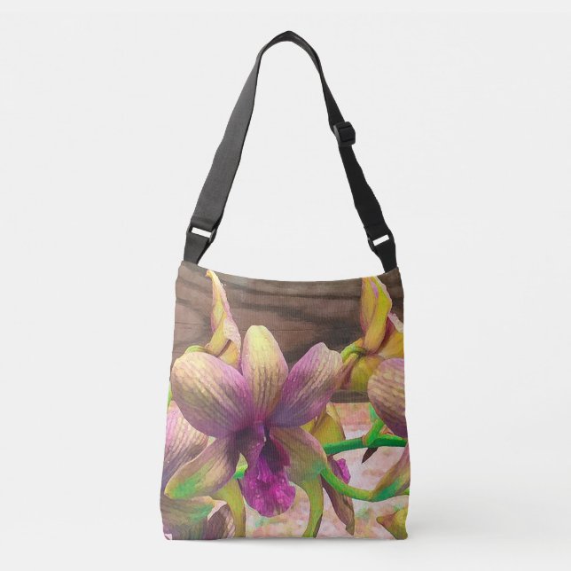 Bolsa Ajustável Orquídeas Surgindo (Frente)