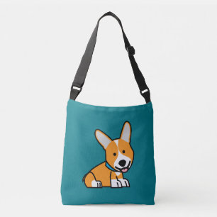 Bolsa Ajustável Os Corgis do Corgi perseguem o Pembroke feliz