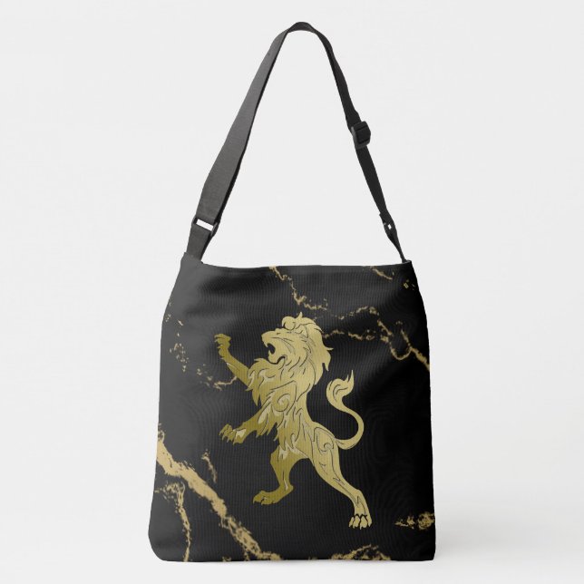 Bolsa Ajustável Ouro Royal Lion (Verso)