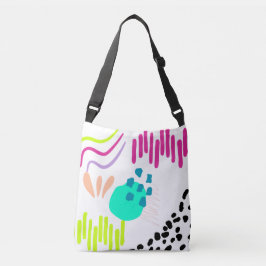 Bolsa Ajustável Padrão abstrato colorido moderno