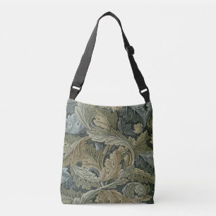 Bolsa Ajustável Padrão Art nouveau de William Morris,vintage,sino