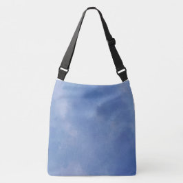 Bolsa Ajustável Padrão Azul do Vista com Aquarela
