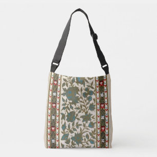 Bolsa Ajustável Padrão Botânico Antiquado do Carpete Oriental