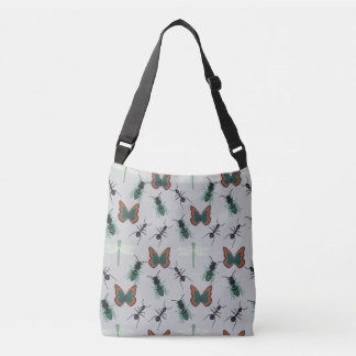 Bolsa Ajustável Padrão de borboleta colorida