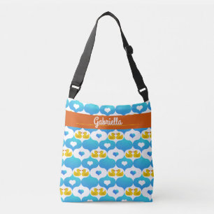 Bolsa Ajustável Padrão de Borracha e Coração Personalizado