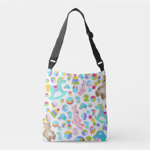 Bolsa Ajustável Padrão De Brinquedo Para Crianças Com Urso De Te