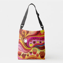 Bolsa Ajustável Padrão de Café e Muffins