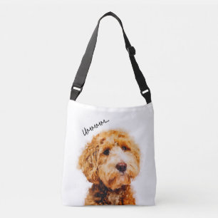 Bolsa Ajustável Padrão de Cão de Poodle Cute Impresso
