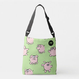Bolsa Ajustável Padrão de Cartoon Engraçado Ano de Porco Escolher