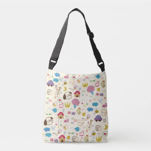 Bolsa Ajustável Padrão de Doodle para Crianças Bonitas