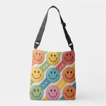 Padrão de Emoji Sorriso Feliz Colorido