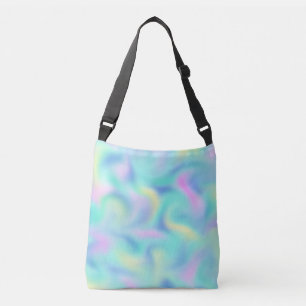 Bolsa Ajustável Padrão de espirais Bonito de Pastel desfocadas co