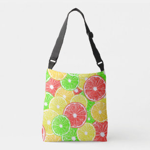 Bolsa Ajustável Padrão de fatias de limão, laranja, toranja e li