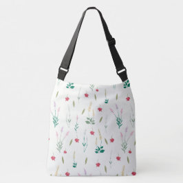 Bolsa Ajustável Padrão de Flor primavera Floral