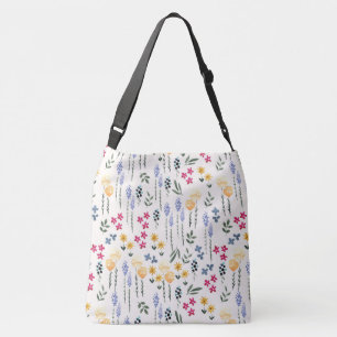 Bolsa Ajustável Padrão de Flor primavera Floral