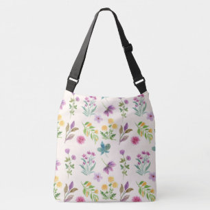 Bolsa Ajustável Padrão de Flor primavera Floral
