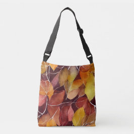 Bolsa Ajustável Padrão de Folhas de Outono    