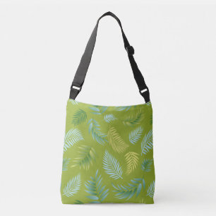 Bolsa Ajustável Padrão de Folhas Tropicais 16
