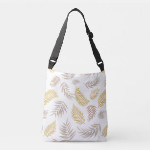 Bolsa Ajustável Padrão de Folhas Tropicais 7