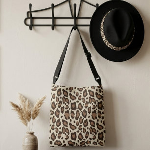Bolsa Ajustável Padrão de impressão de leopardo animal, sexo femin