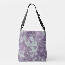 Bolsa Ajustável Padrão de Moda Ativa Exclusiva Roxo Abstrack