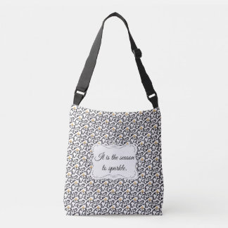 Bolsa Ajustável Padrão de Natal Elegante Personalizado