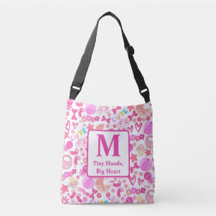 Bolsa Ajustável Padrão de Nurserela de Bebê Cor-de-Rosa Bonita per